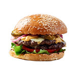1/4lb Cheese & Donner Burger  Small 